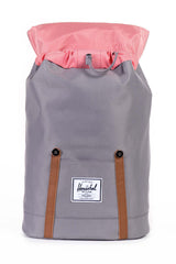 Herschel Supply Co. Retreat Backpack - Grey/Tan Synthetic Leather