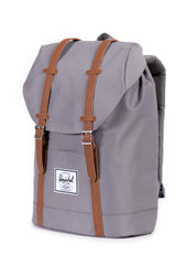 Herschel Supply Co. Retreat Backpack - Grey/Tan Synthetic Leather