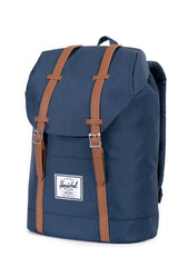 Herschel Supply Co. Retreat Backpack - Navy/Tan Synthetic Leather