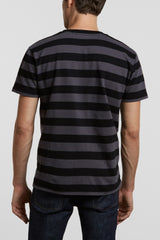 Levi's Made and Crafted Classic Tee Jacquard - Raven / Black Stripe