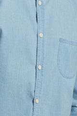 Levi's Made and Crafted One Pocket Shirt - Pale Blue Chambray