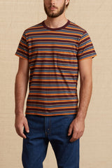 Levi's Vintage Clothing 1960s Striped Tee – Burgundy