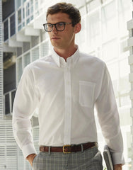 Fruit of the Loom Long Sleeve Oxford Shirt