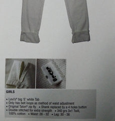 Levi's Vintage Clothing 1964 Slim Fits Womens Jeans - White
