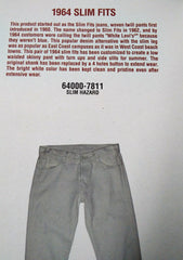 Levi's Vintage Clothing 1964 Slim Fits Womens Jeans - White