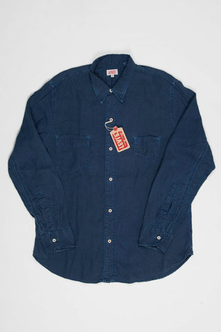 Levi's Vintage Clothing 1920s Two Pocket Sunset Shirt - Indigo