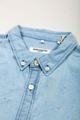 Levi's Made and Crafted Button Down Shirt - Blue Chambray Neeps