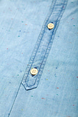 Levi's Made and Crafted Button Down Shirt - Blue Chambray Neeps