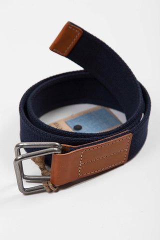 Levi's Made and Crafted Canvas Belt - Dark Navy