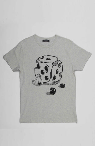 Sixpack Tee ABOLITION DU HASARD by Raphael Garnier