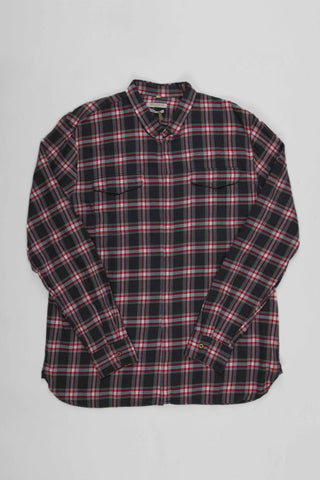 Levi's Made and Crafted A2 Army Shirt - Red Melange Check