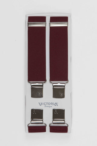 Victoria Classic Braces 36mm - Bordeaux