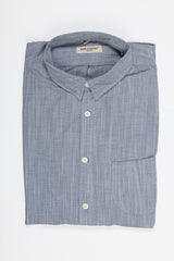 Levi's Made and Crafted One Pocket Shirt - True Blue Mele