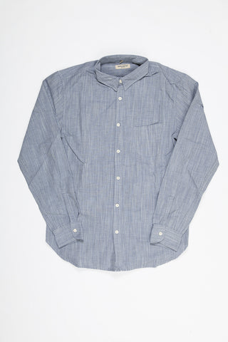 Levi's Made and Crafted One Pocket Shirt - True Blue Mele