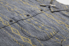 Levi's Made and Crafted One Pocket Shirt - Grey Mele Multi Stripe