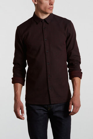 Levi's Made and Crafted Standard Shirt - Tawny Port